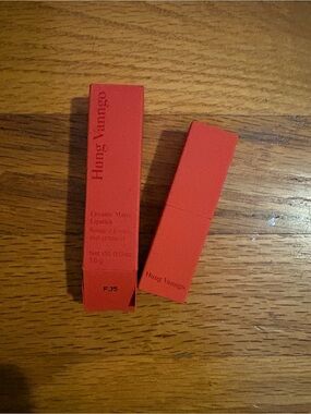 Hung Vanggo Creams Matte Lipstick - Vibrant orange Red